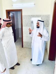 The Dean of Al-Qunfudhah University College Conducts an Inspection Visit to the New Building (B)